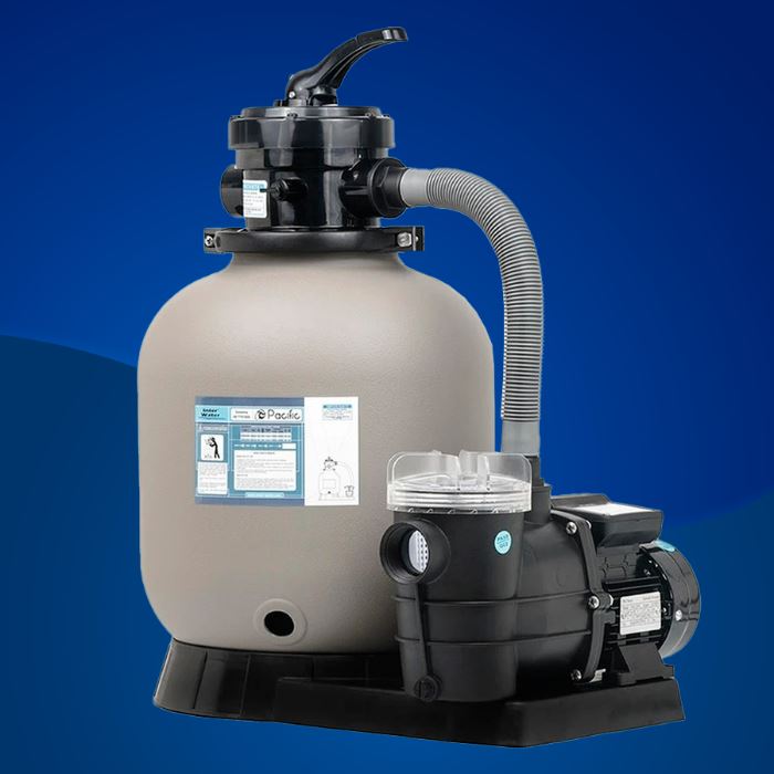 SISTEMA DE FILTRADO PACIFIC 24INCH BOMBA DE 1.5 HP