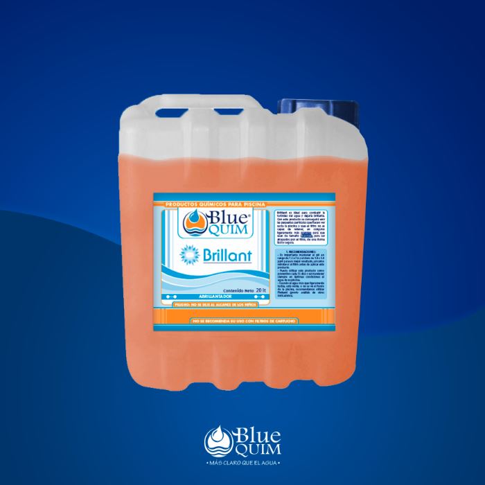 ABRILLANTADOR BRILLANT BLUE QUIM 20 LT
