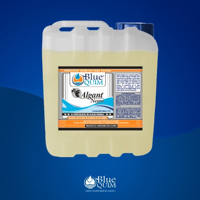 ALGICIDA ALGANT NEGRO BLUE QUIM 4 LT