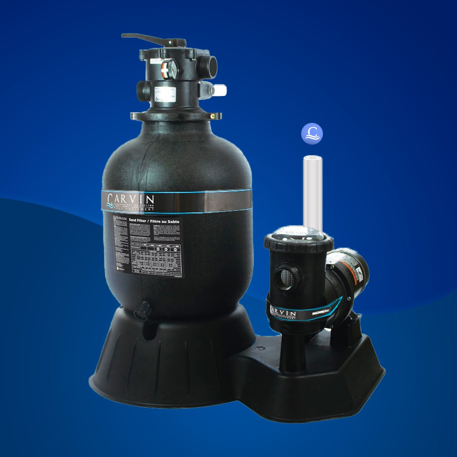 Paquete Laser 19″ con motobomba 1 HP